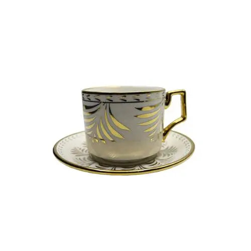 Cup and Saucer 6 Pcs Set - 200 ml ALJERAIWI