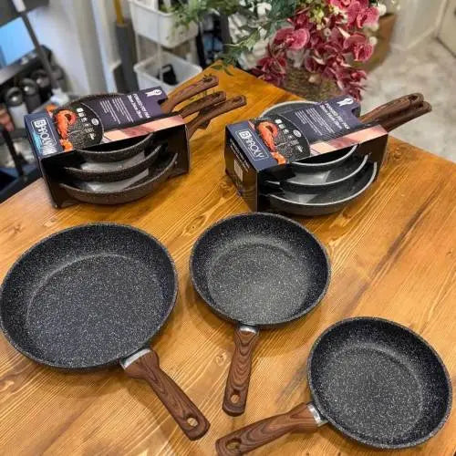 Fry Pan 3 pcs Set ALJERAIWI