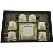 Cup and Saucer 6 Pcs Set 100ML ALJERAIWI