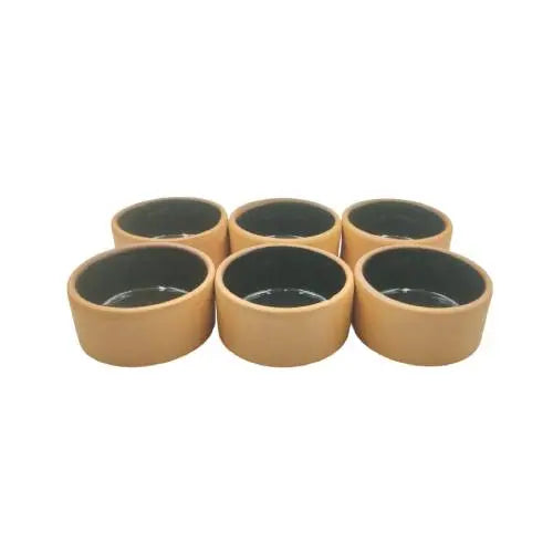 Pottery Bowl Assorted Set of 6 Pcs - 7CM ALJERAIWI