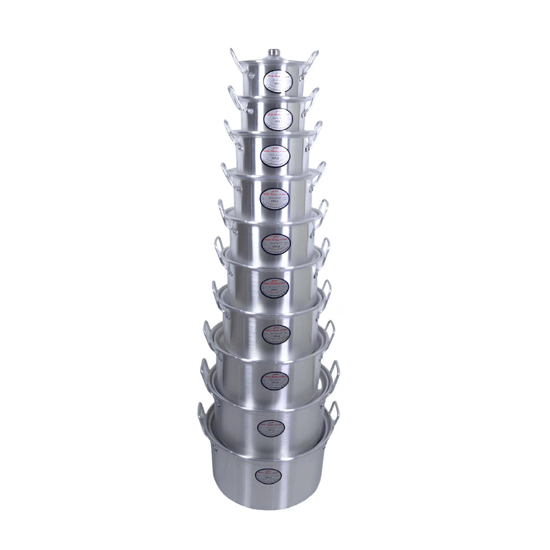 Aluminum Sauce Pan with Handles Set Of 10 ALJERAIWI