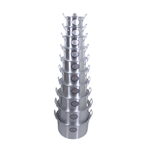 Aluminum Sauce Pan with Handles Set Of 10 ALJERAIWI
