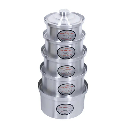 Cooking Pot with Rim 5 pcs set ALJERAIWI