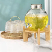 Glass Beverage Dispenser 5 Litre ALJERAIWI
