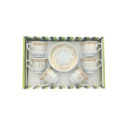 Cup and Saucer 6 Pcs Set - 80 ml ALJERAIWI