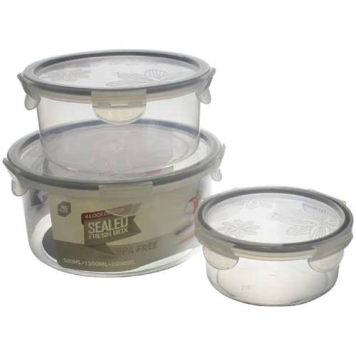 Tupperware 3 Pcs Set