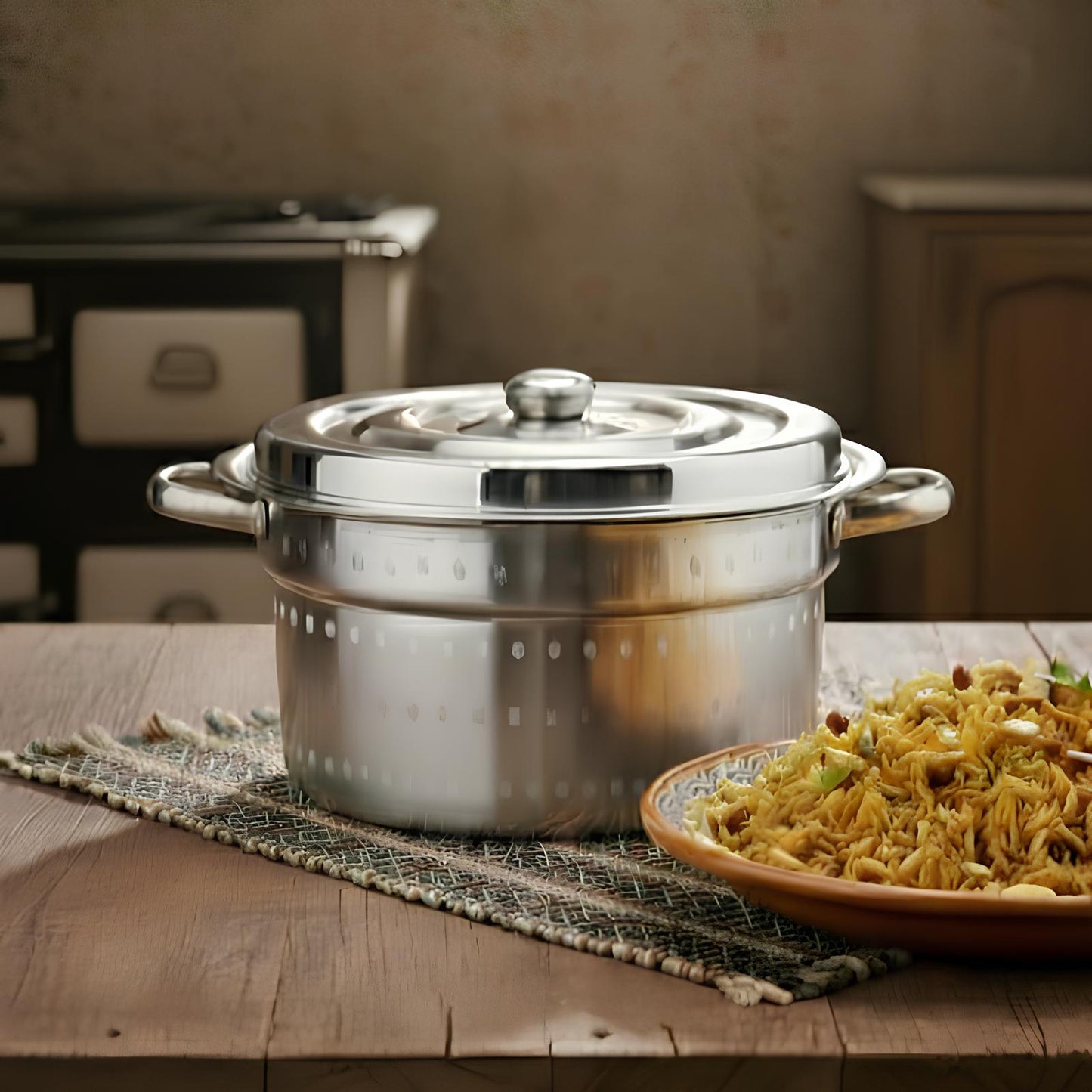 قدر مندى منقوش