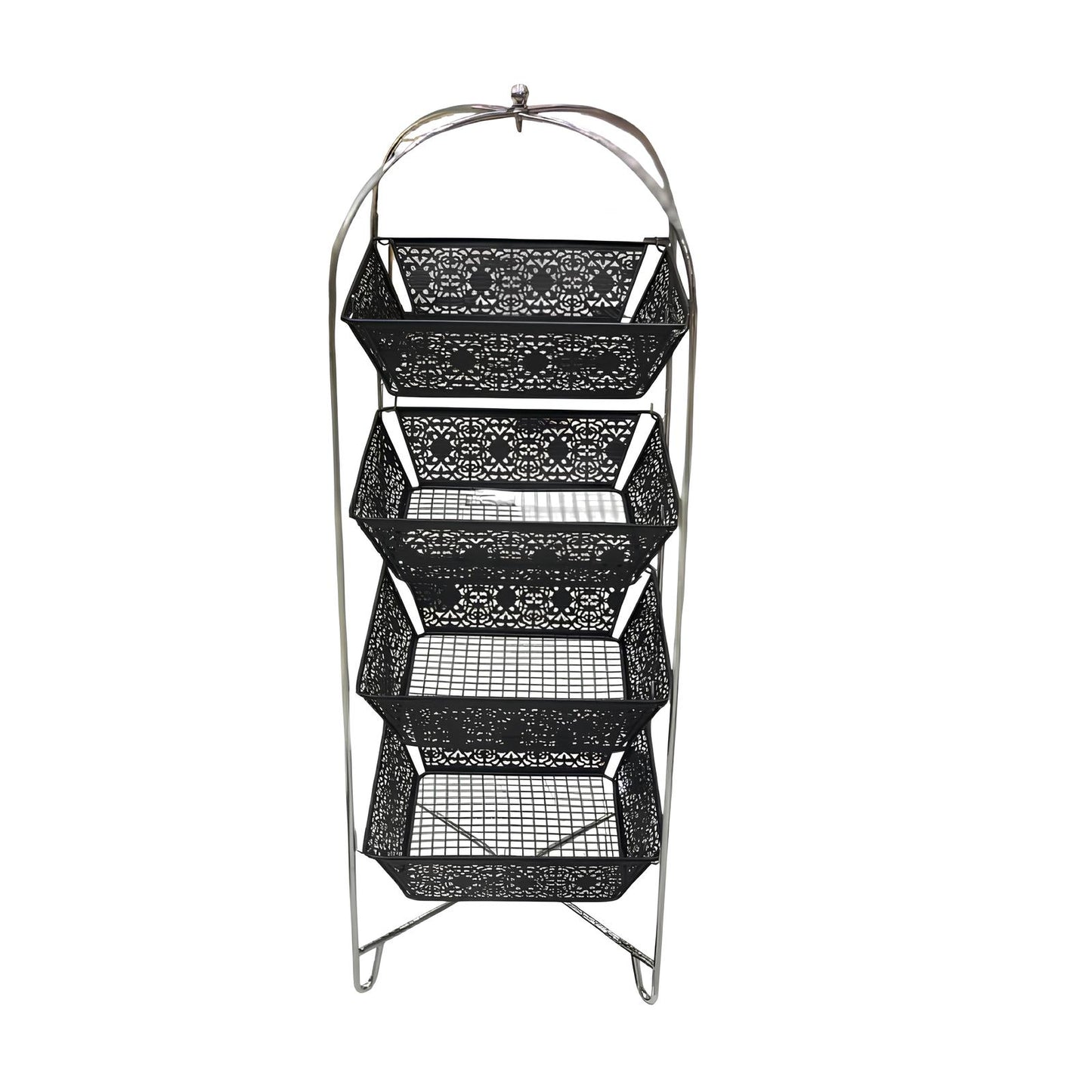 4 Tiers Kitchen Trolley