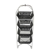 4 Tiers Kitchen Trolley ALJERAIWI