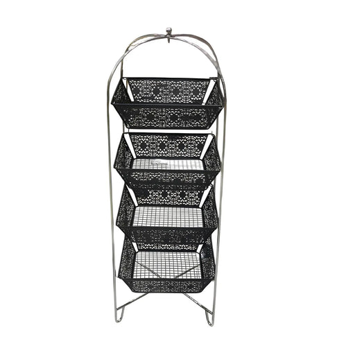 4 Tiers Kitchen Trolley ALJERAIWI