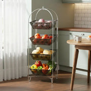 4 Tiers Kitchen Trolley ALJERAIWI