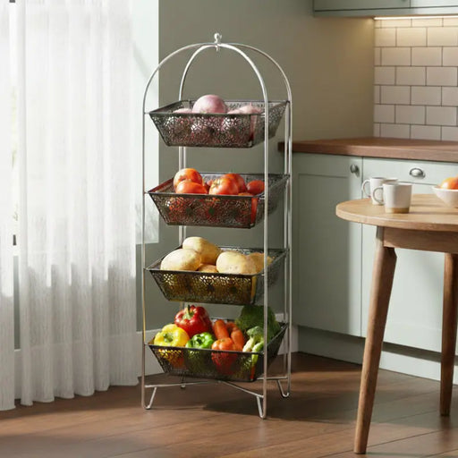 4 Tiers Kitchen Trolley ALJERAIWI