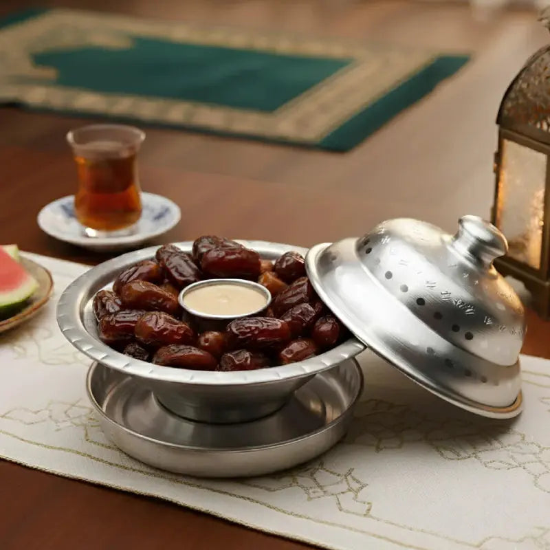 Designed Dates Bowl with Lid ALJERAIWI