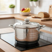 Stainless Steel Pot with Lid set of 3 ALJERAIWI