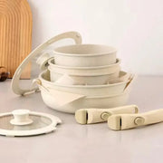 Non Stick Cookware set with Removable Handles ALJERAIWI