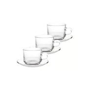 Cup and Saucer 6 Pcs Set - 150 ML ALJERAIWI