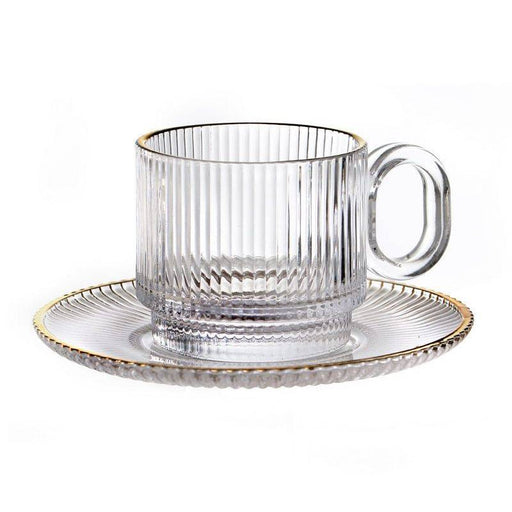 Cup and Saucer 6 Pcs Set - 100 ML ALJERAIWI