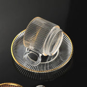 Cup and Saucer 6 Pcs Set - 100 ML ALJERAIWI