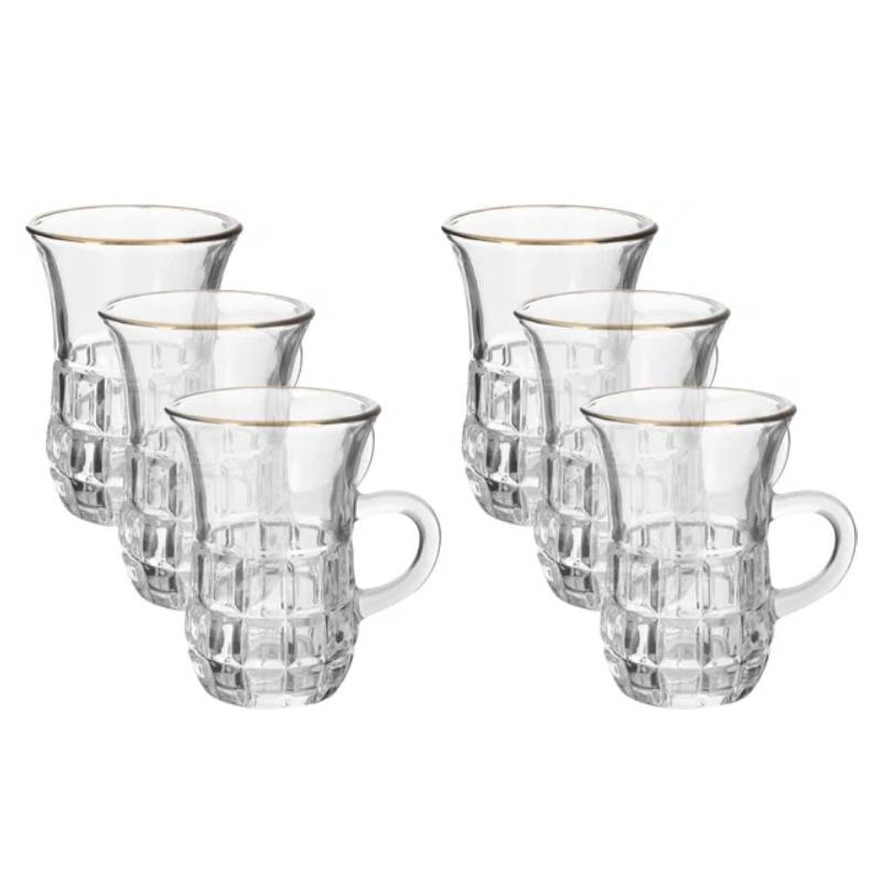 Tea Cup 6 Pcs 110 ML ALJERAIWI