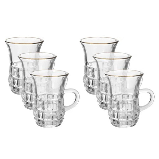 Tea Cup 6 Pcs 110 ML ALJERAIWI