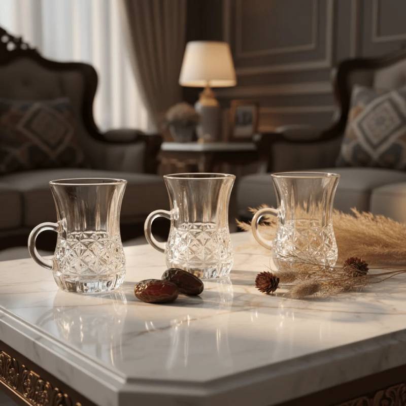 Tea Cup 6 Pcs 110 ML ALJERAIWI
