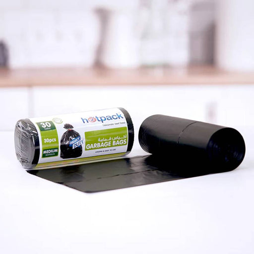 Black Heavy Duty Garbage Bag Roll 30 Gallon ALJERAIWI