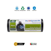 Black Heavy Duty Garbage Bag Roll 30 Gallon ALJERAIWI