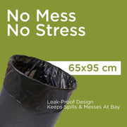 Black Heavy Duty Garbage Bag Roll 30 Gallon ALJERAIWI