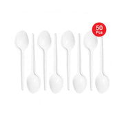 Plastic Clear Spoon 50 Pcs ALJERAIWI