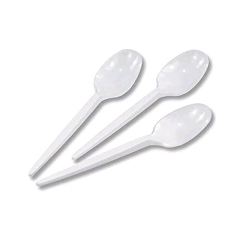 Plastic Clear Spoon 50 Pcs ALJERAIWI
