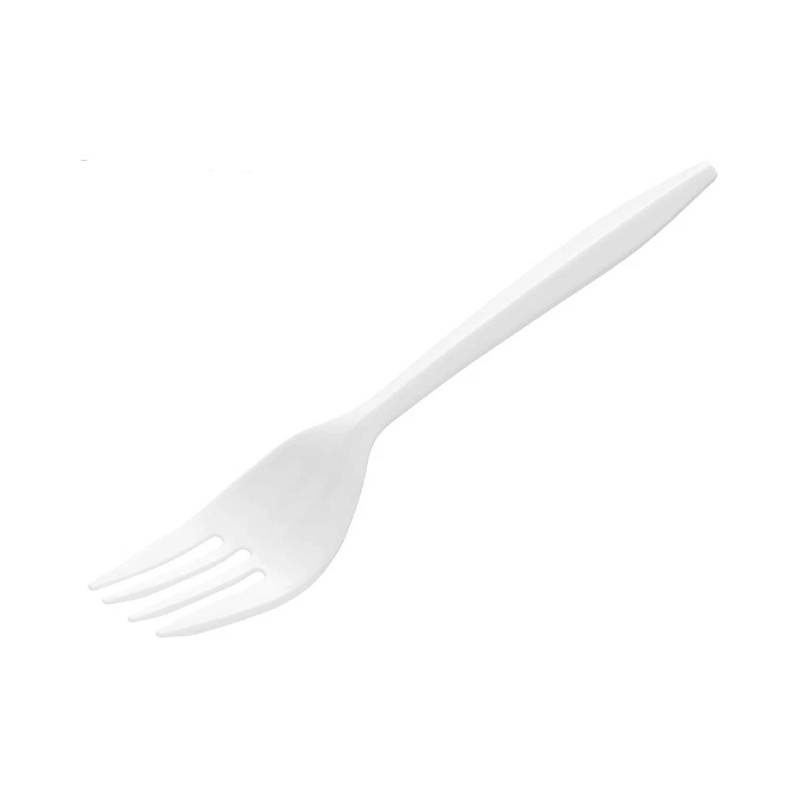 Plastic White Fork 50 Pcs ALJERAIWI