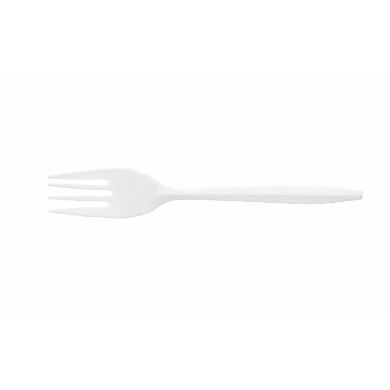 Plastic White Fork 50 Pcs ALJERAIWI