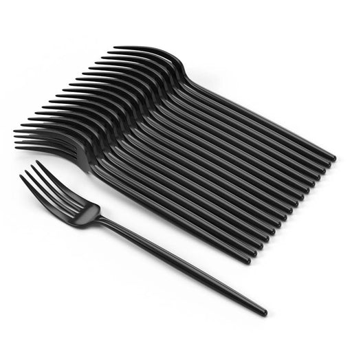 Plastic Black Fork 50 Pcs ALJERAIWI