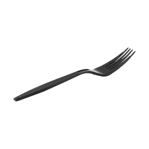 Plastic Black Fork 50 Pcs ALJERAIWI