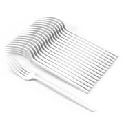 Plastic Fork White  50 Pcs ALJERAIWI