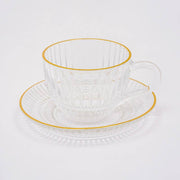 Cup and Saucer 6 Pcs Set - 230 ML ALJERAIWI