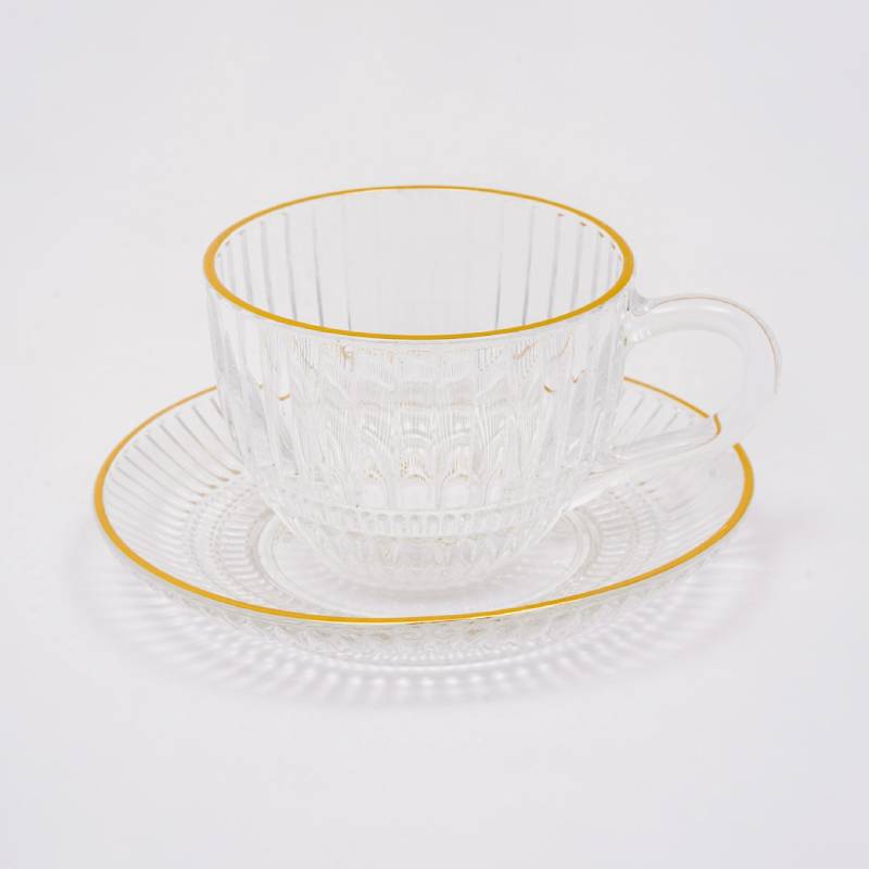 Cup and Saucer 6 Pcs Set - 230 ML ALJERAIWI
