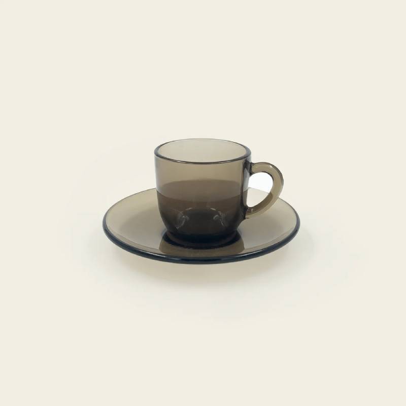 Cup and Saucer 6 Pcs Set - 150 ML ALJERAIWI