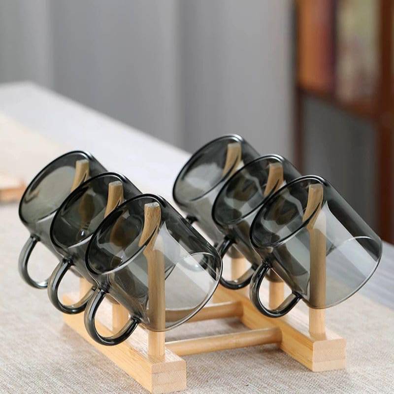 Cup and Saucer 6 Pcs Set - 150 ML ALJERAIWI