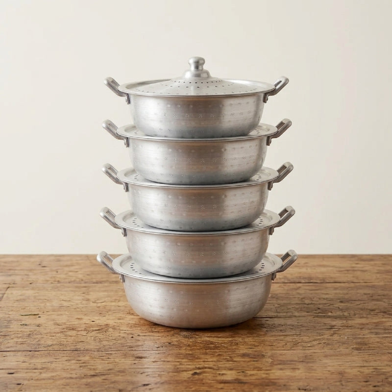Designed Aluminum Skillet 5 pcs set