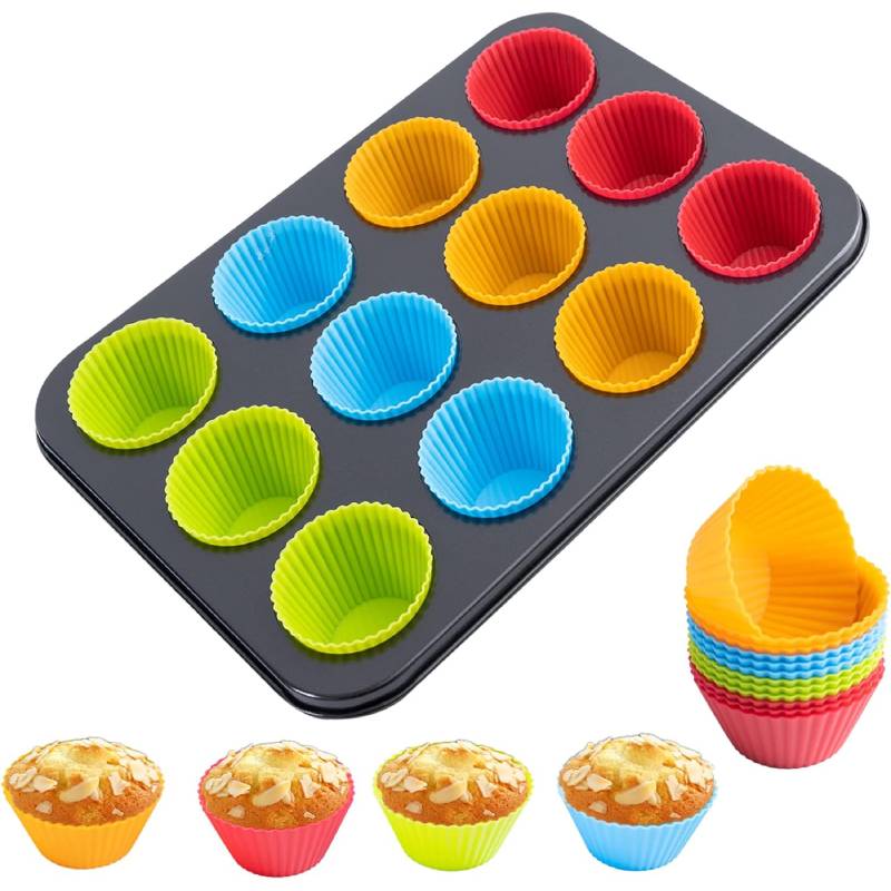 12 Cup Non-Stick Muffin Tray