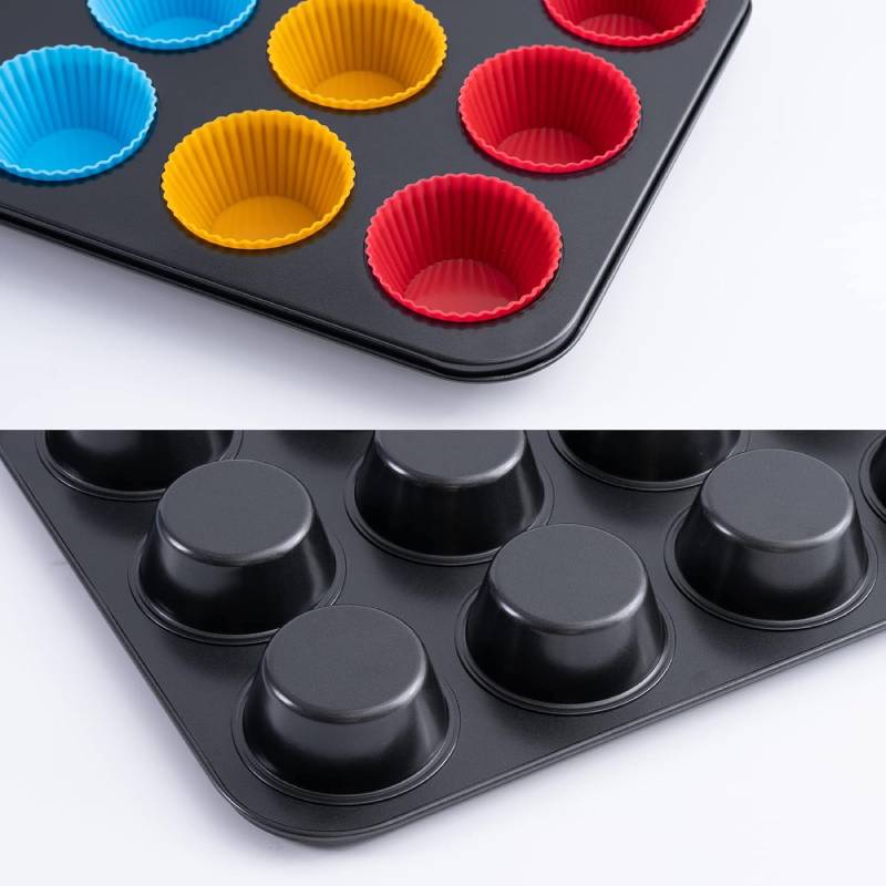 12 Cup Non-Stick Muffin Tray