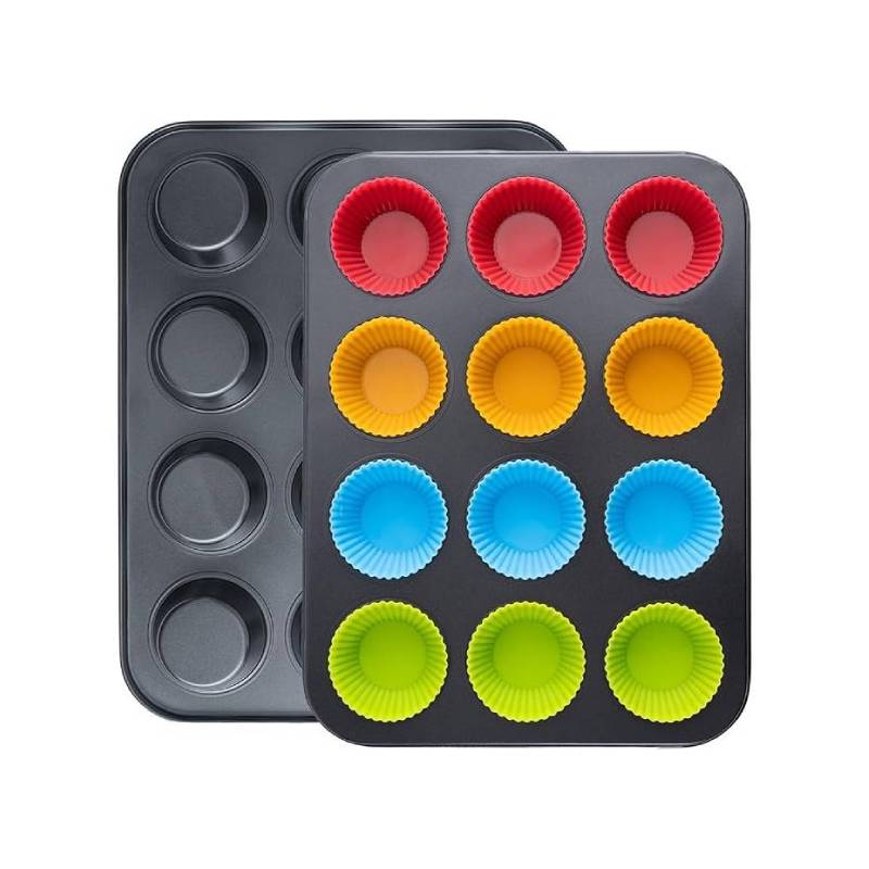 12 Cup Non-Stick Muffin Tray