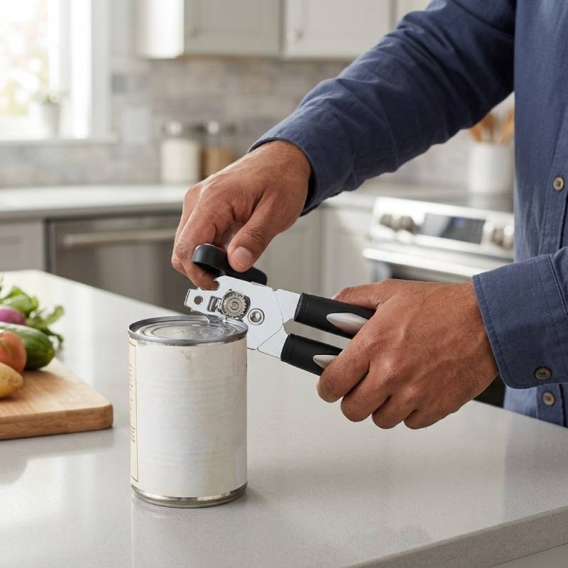 Stainless Steel Can And Bottle Opener