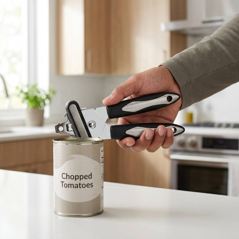 Stainless Steel Can And Bottle Opener