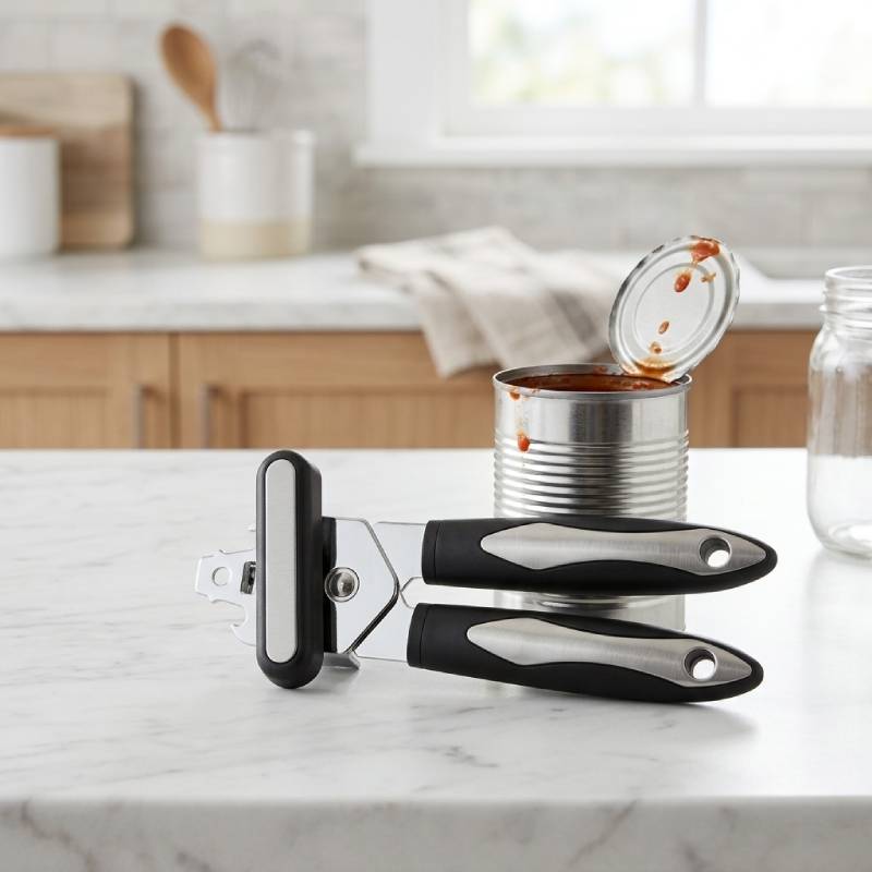 Stainless Steel Can And Bottle Opener