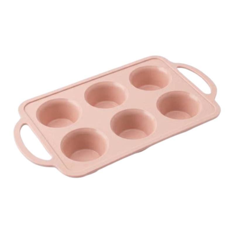 6 Pcs Silicone Muffin Tray