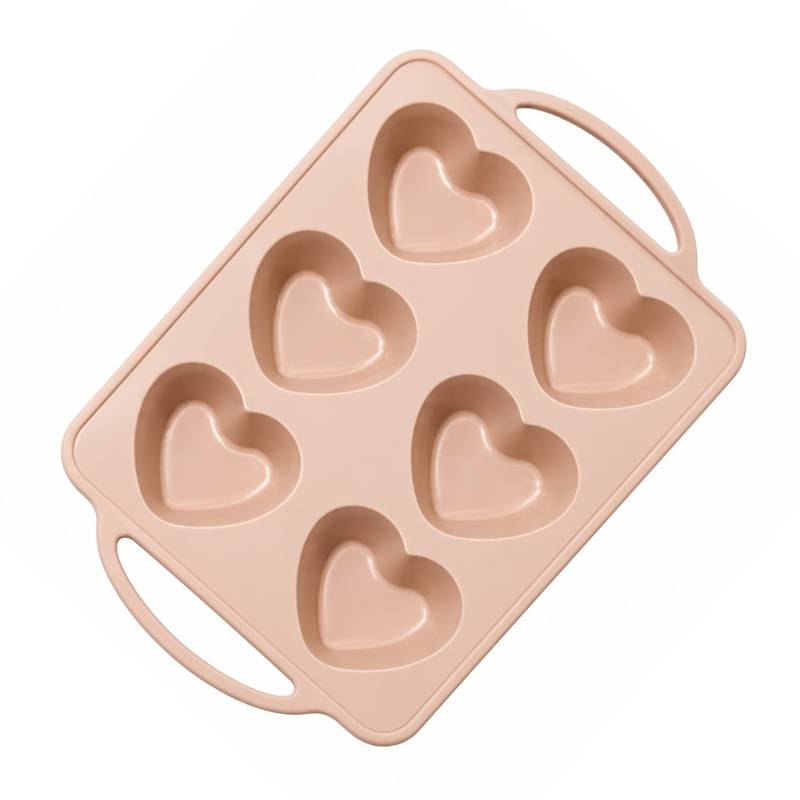 6 Pcs Silicone Cake Mould