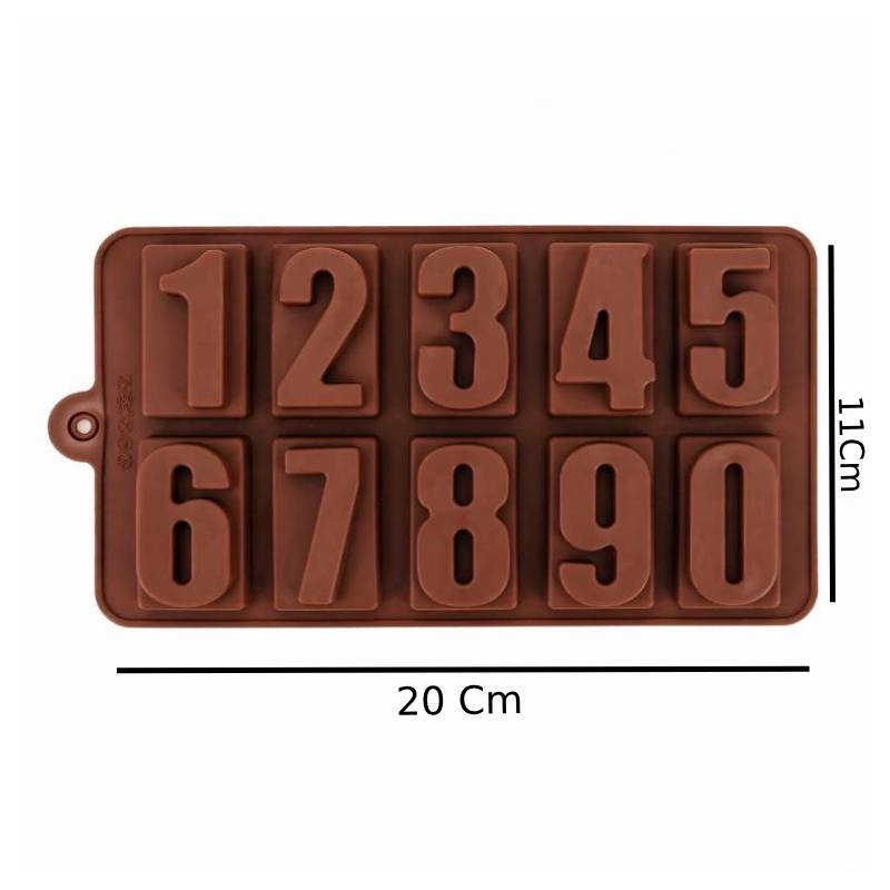  قالب شوكولاتة سيلكون 6 قطع