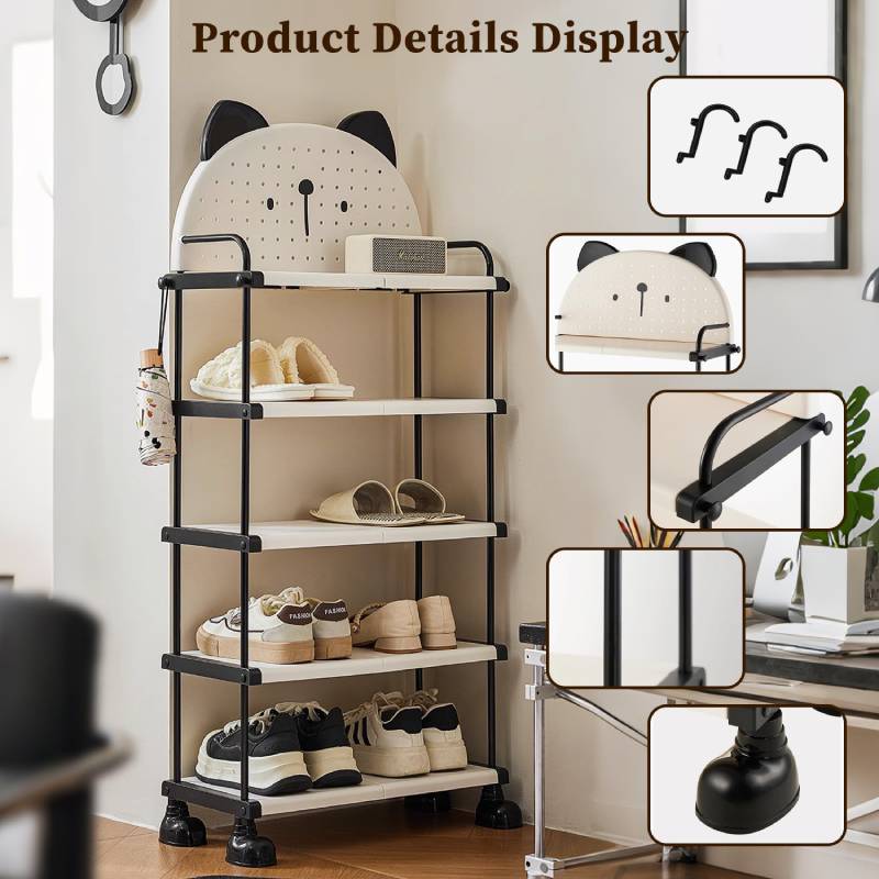 5 Tier Shoe Rack 50*25*118.5 CM